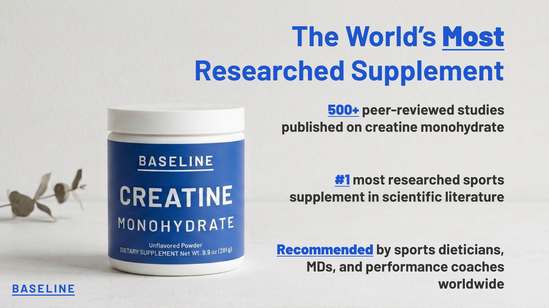 The World's Most Researched Supplement